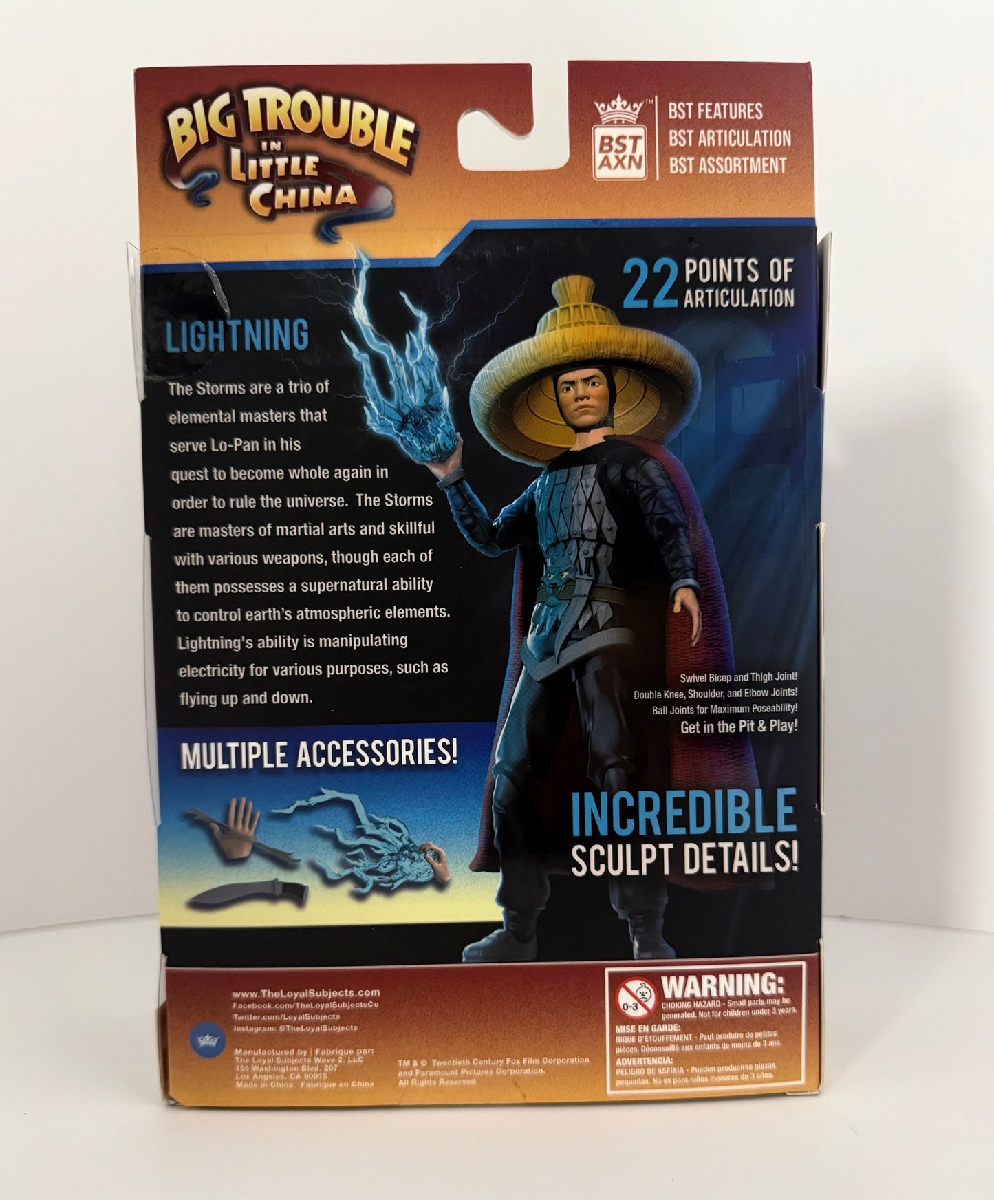 Big Trouble in Little China - The Loyal Subjects Lightning