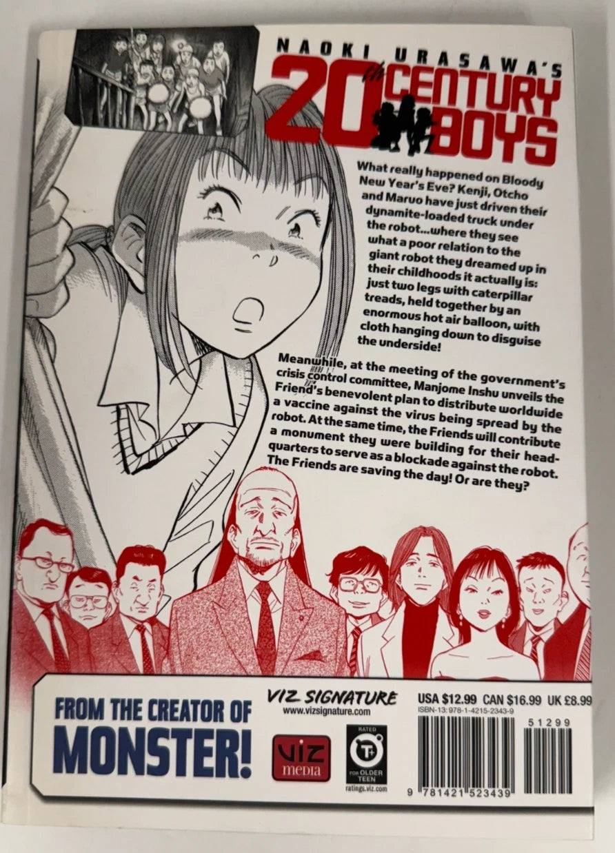 20th Century Boys Vol. 8 by Naoki Urasawa