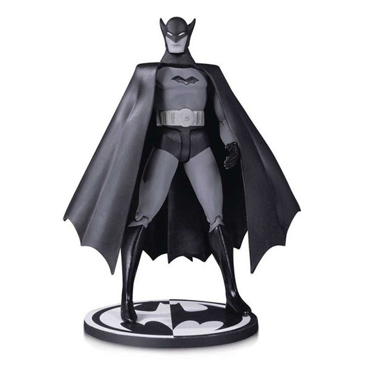 DC COMICS BATMAN BLACK & WHITE BATMAN ACTION FIGURE (BOB KANE)