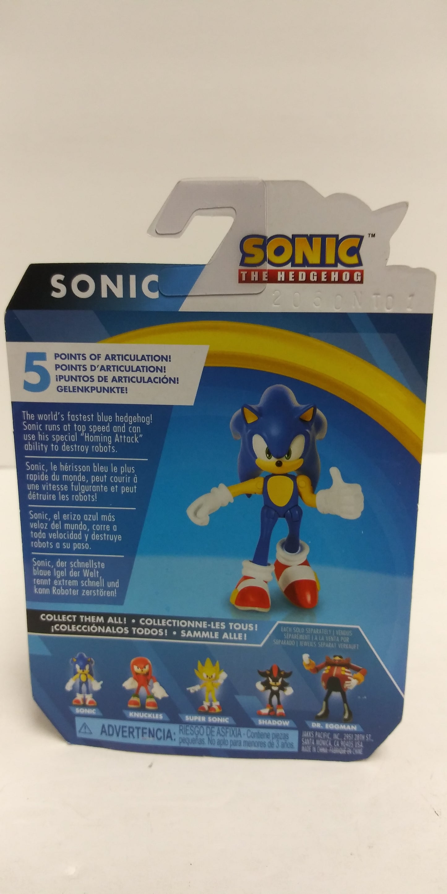 Jakks Pacific Sonic The Hedgehog 2.5 Inch