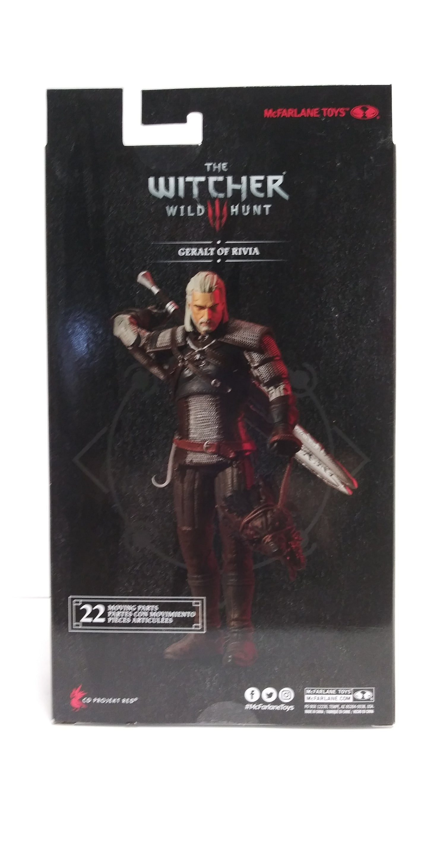 The Witcher 3: Wild Hunt Geralt of Rivia Action Figure BY MCFARLANE TOYS
