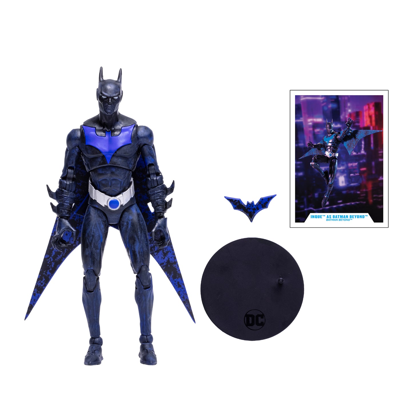 DC MULTIVERSE INQUE AS BATMAN BEYOND 7IN SCALE AF