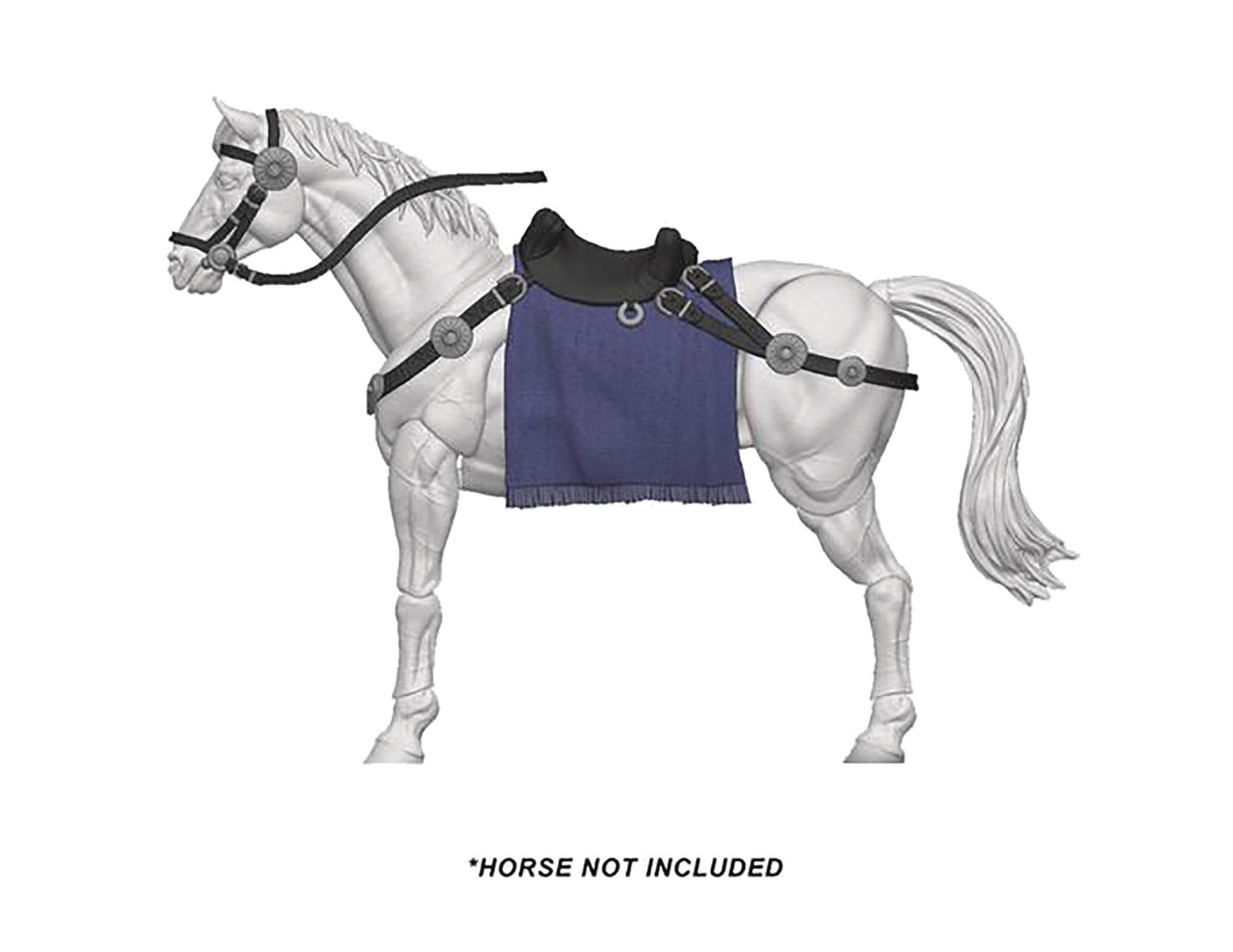 MIGHTY STEEDS ROMAN TACK KIT BLUE