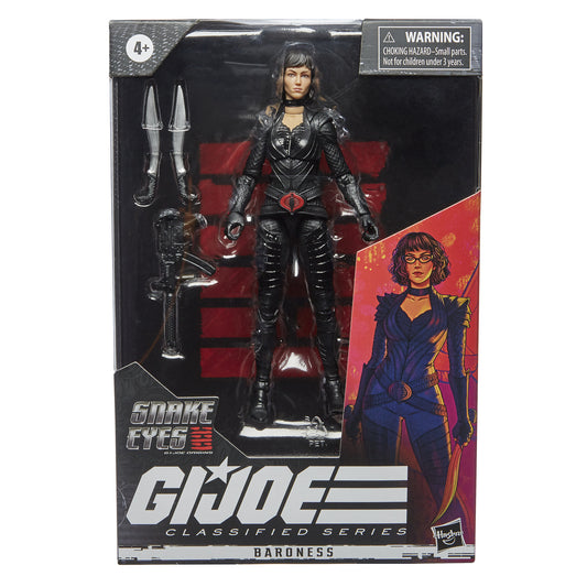 GI Joe Classified Series Snake-Eyes Movie Baroness Action Figure