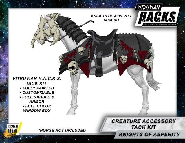 MIGHTY STEEDS KNIGHT OF ASPERITY HEAVY TACK SET