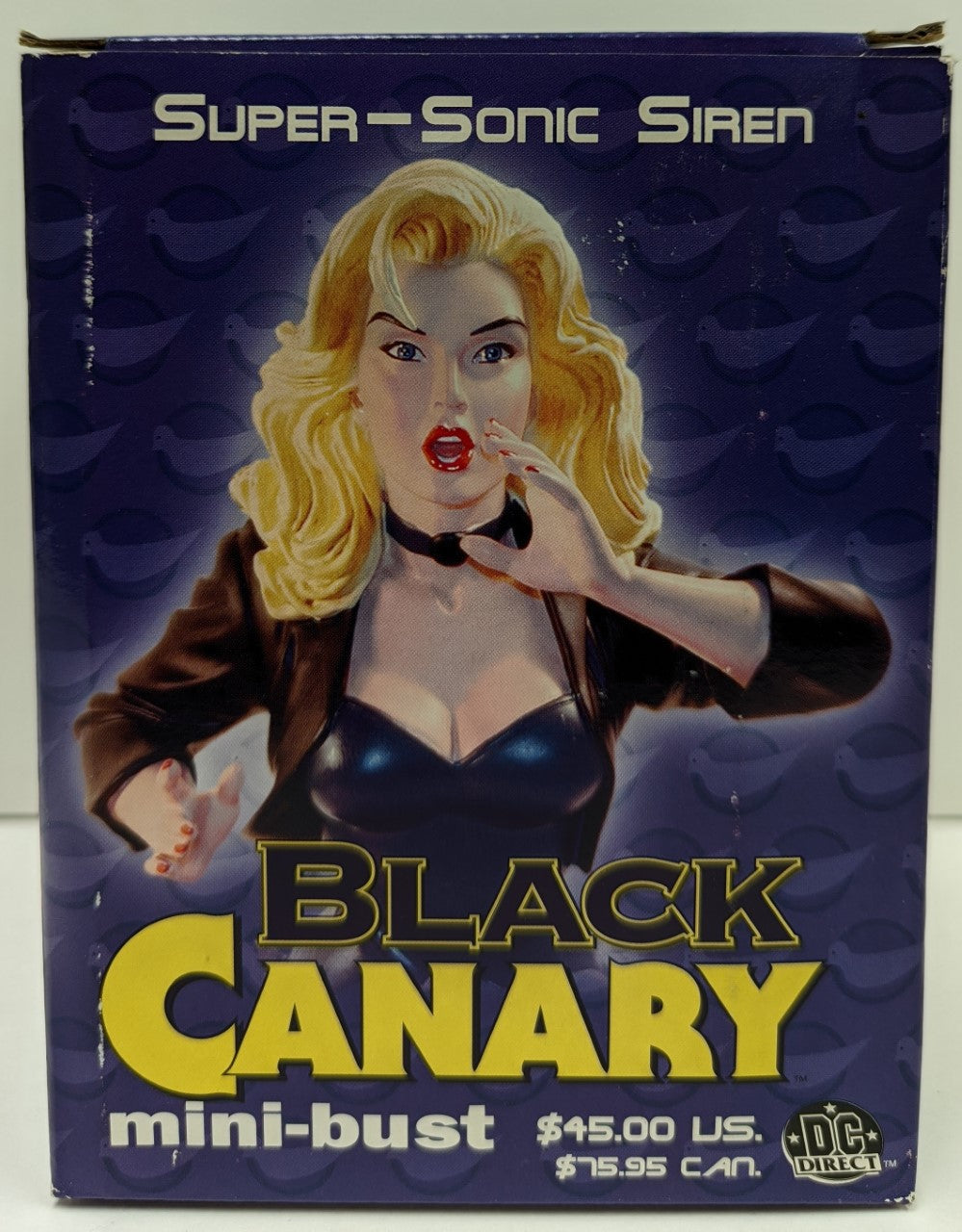 Super-Sonic Siren Black Canary mini-bust