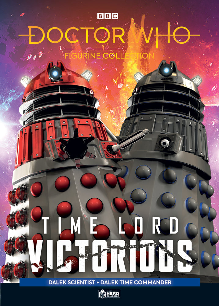 DOCTOR WHO TIME LORD VICTORIOUS DALEK & TIME COMMANDER