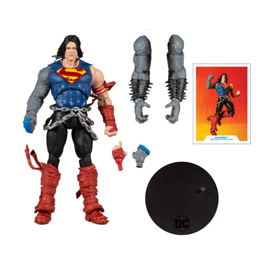 DC COLLECTOR BUILD-A WV4 DM SUPERMAN 7IN SCALE AF