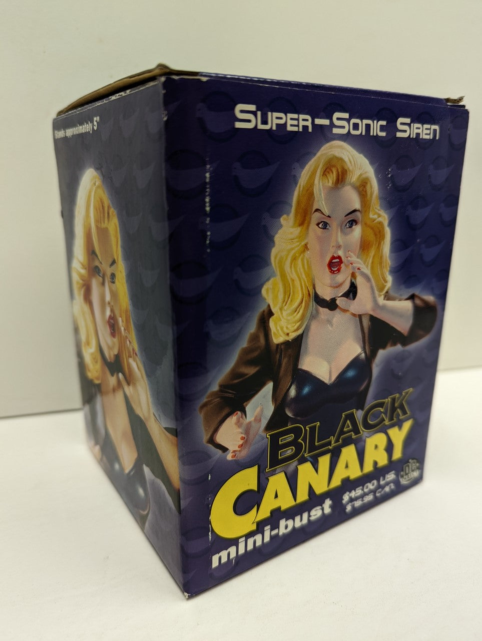 Super-Sonic Siren Black Canary mini-bust